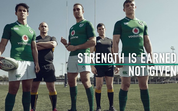 camiseta de rugby de Irlanda 2017/18