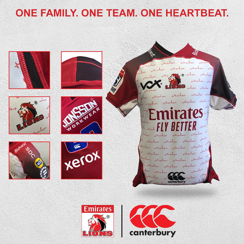 Camiseta Rugby Lions 2020