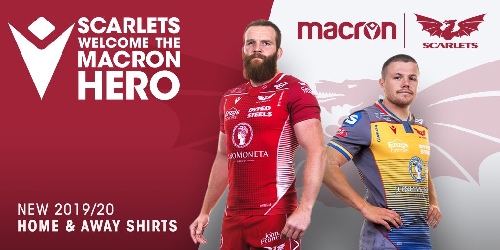 Scarlets Rugby 2019 Banner