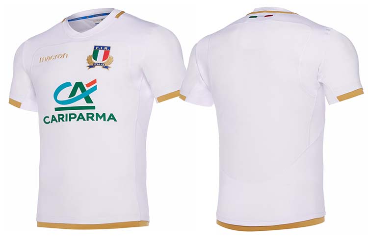 Camiseta Rugby Italia 2017-18 Segunda