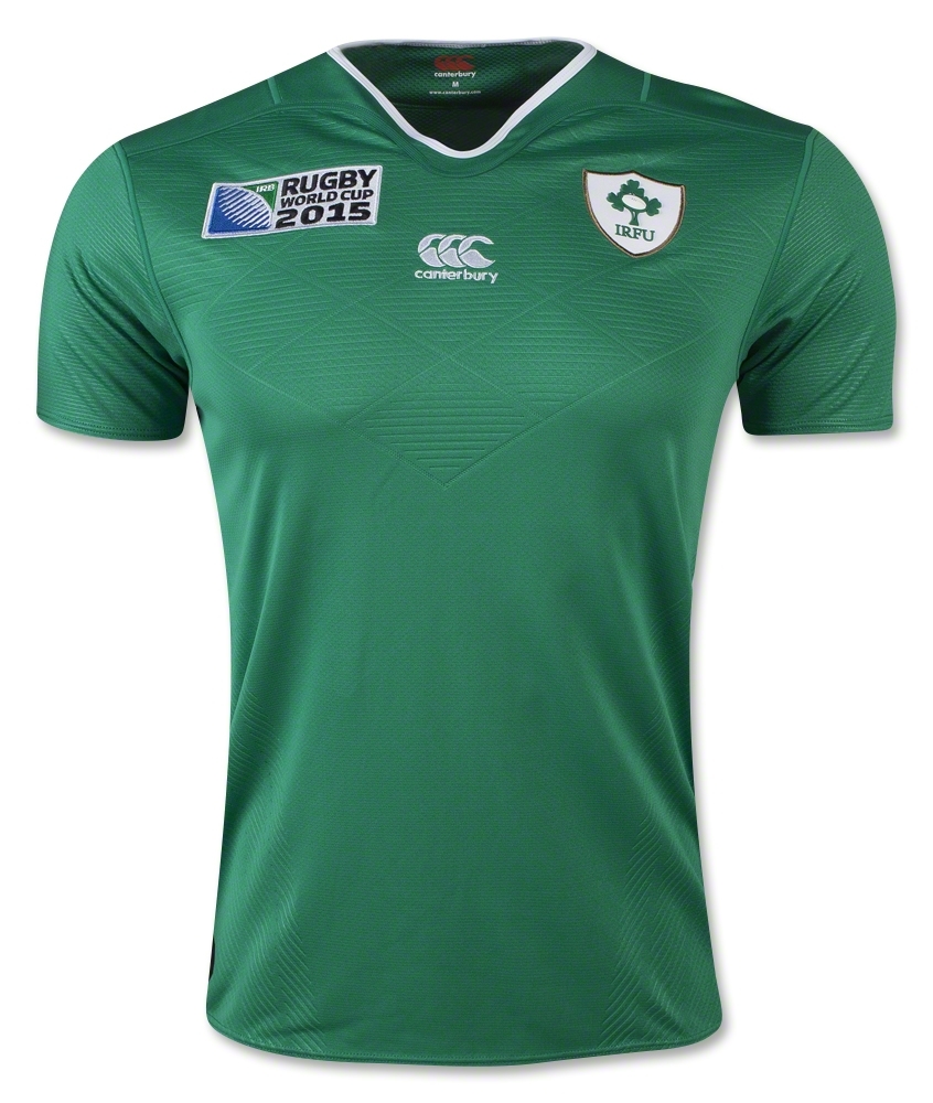 camiseta de la Copa Mundial de Rugby de Irlanda 2015