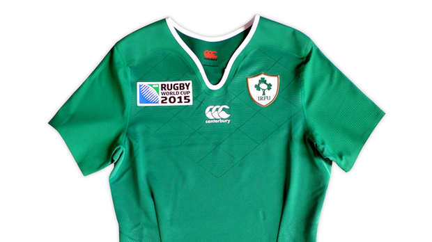 camiseta de la Copa Mundial de Rugby de Irlanda 2015