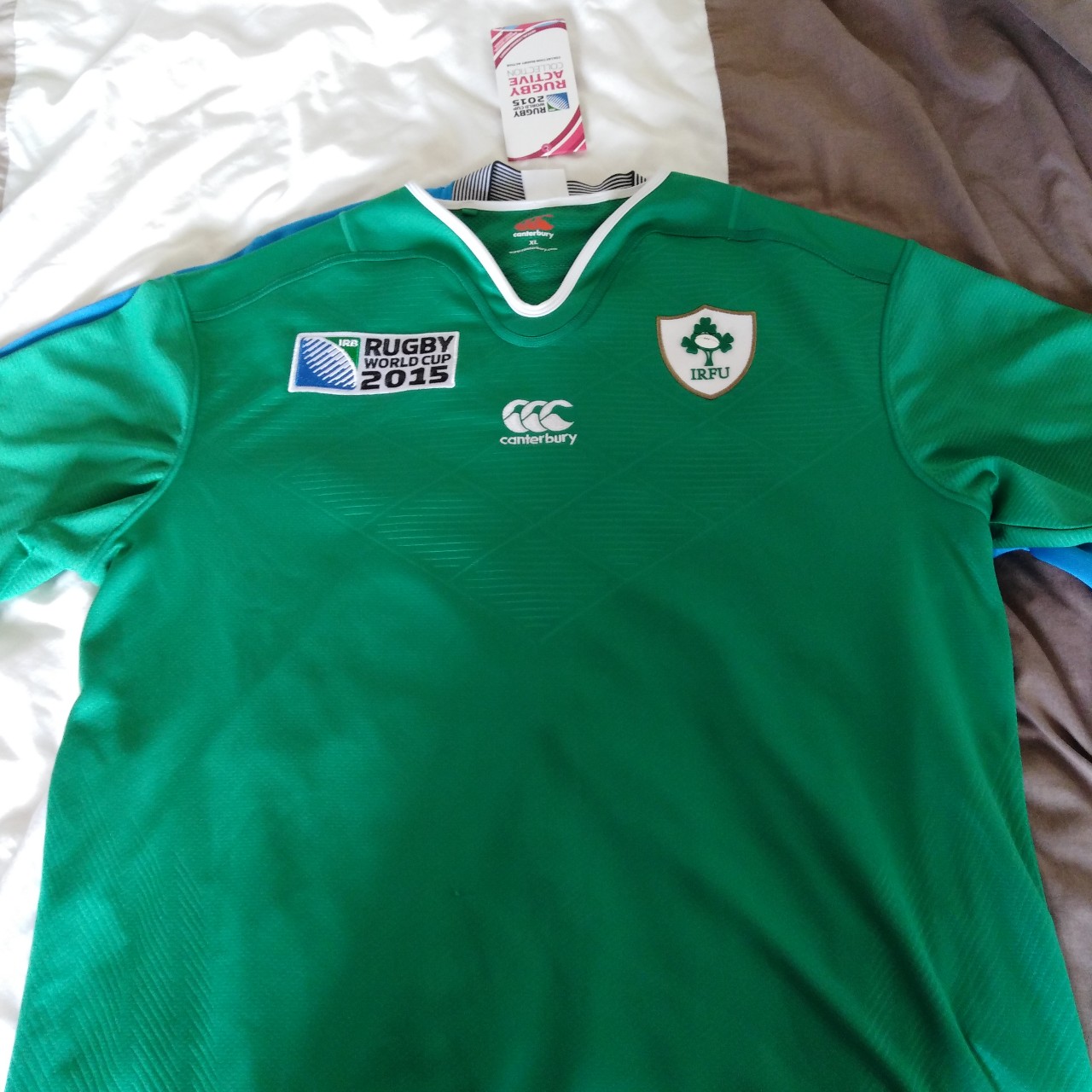 camiseta de la Copa Mundial de Rugby de Irlanda 2015