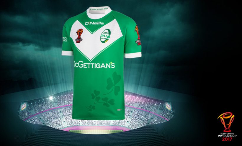 camiseta rugby Irlanda RWLC 2017