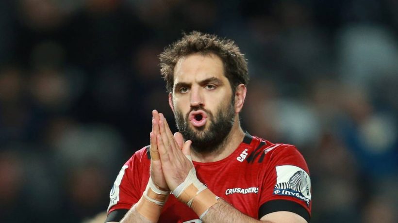 Sam Whitelock produjo su mejor juego del año contra los huracanes